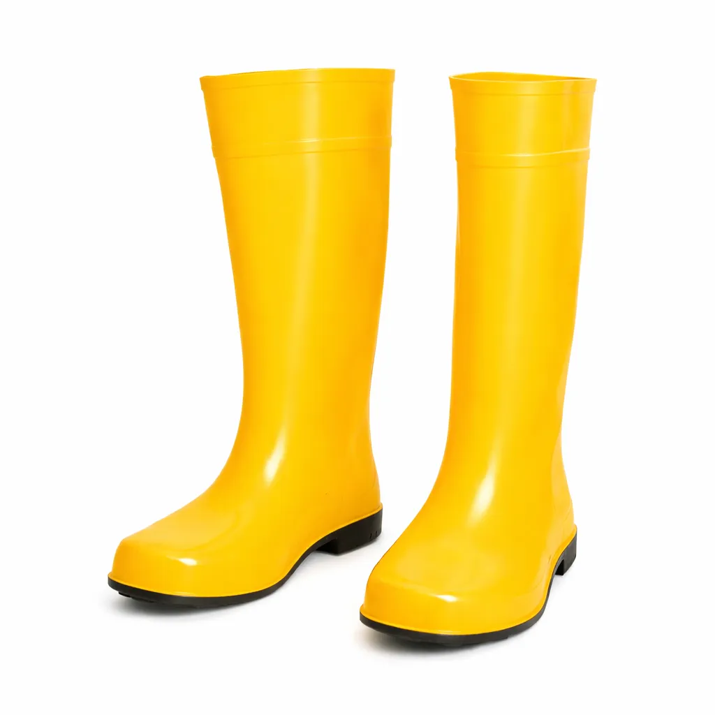 Bota de caucho con puntera