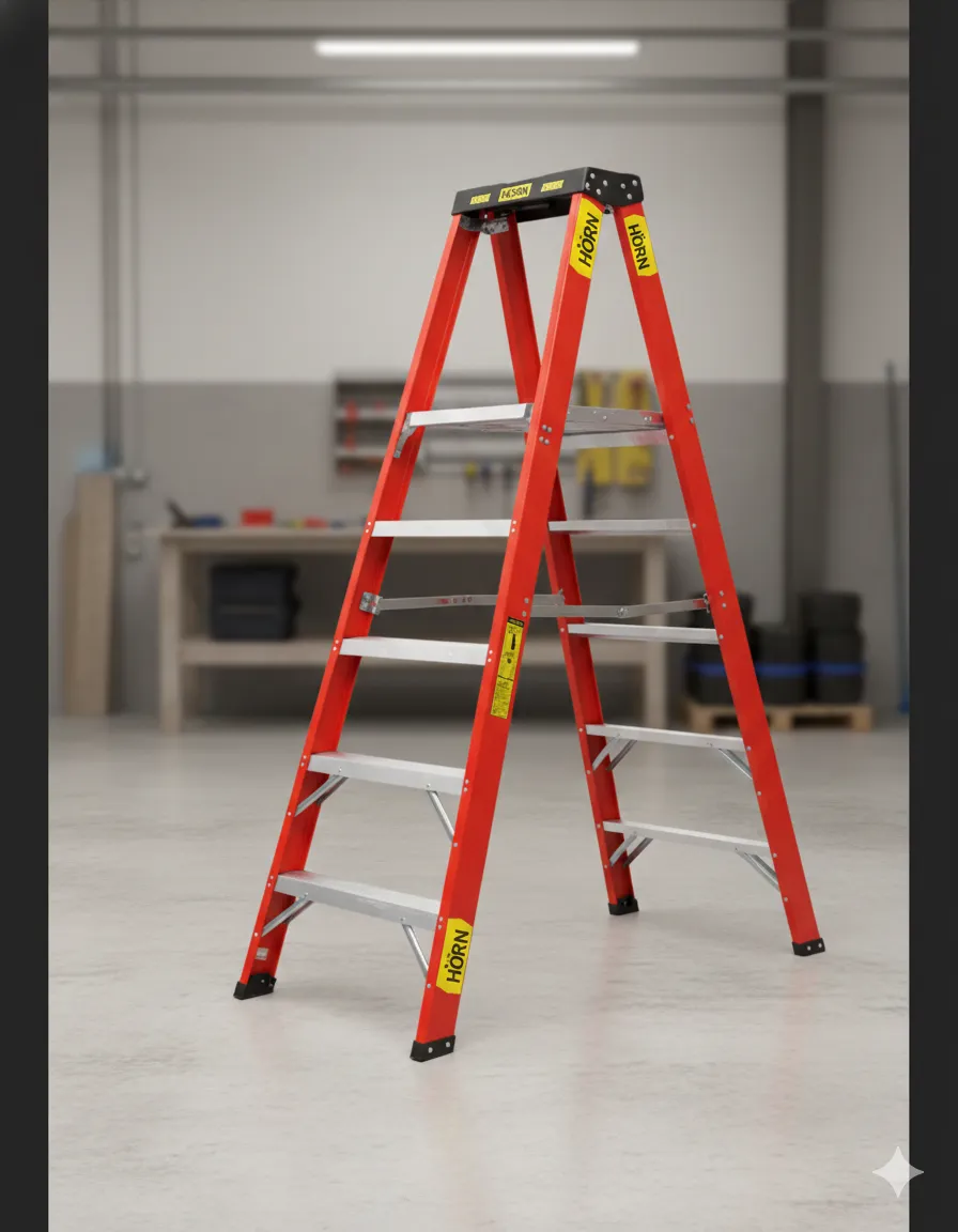 Escaleras certificadas en fibra de vidrio