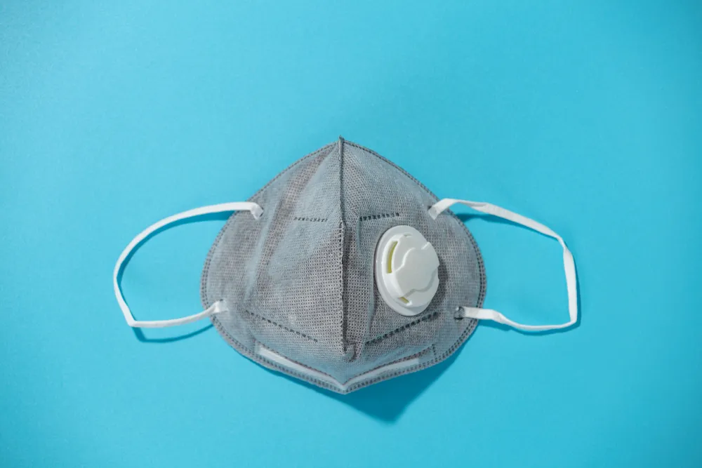 Tapabocas N95 con válvula